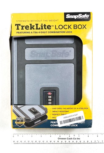Snapsafe treklite lock - lock, box